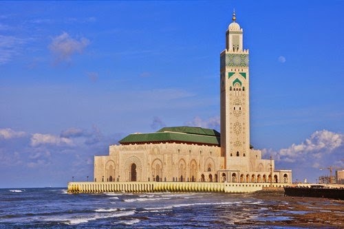 Masjid Hassan II  – Maroko