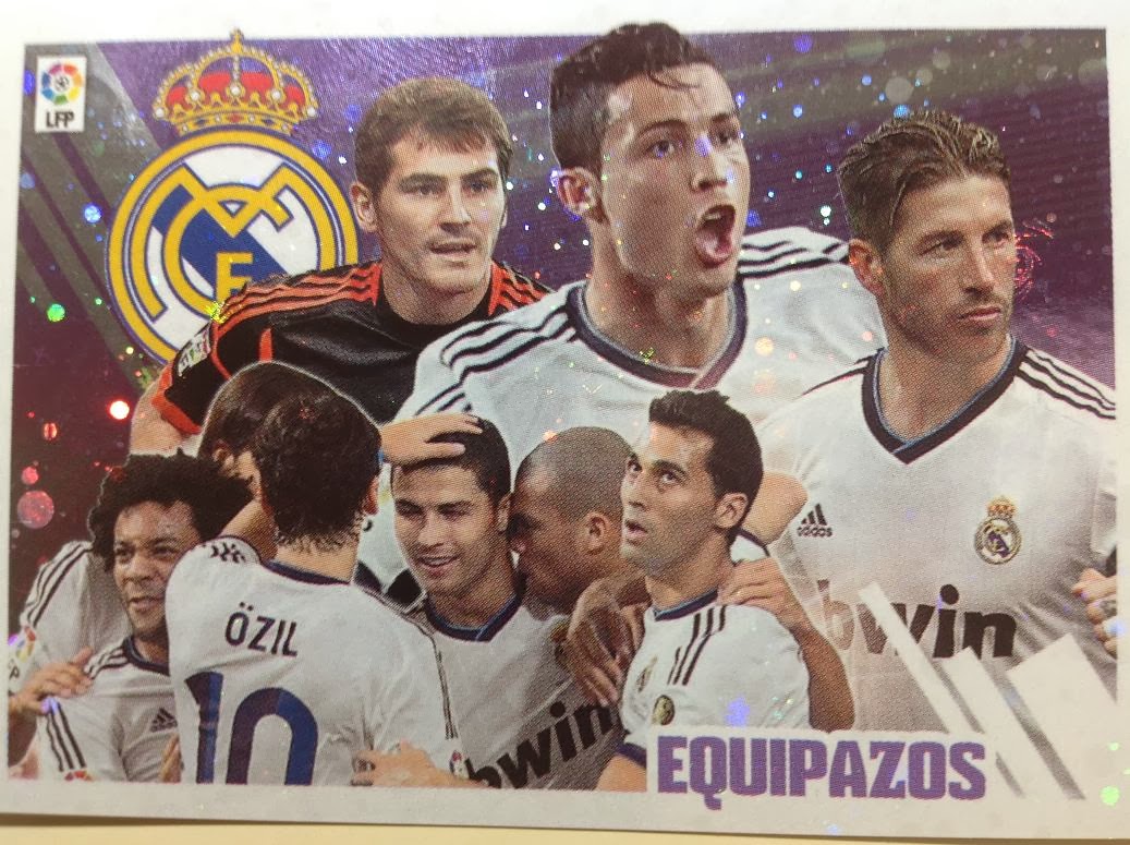 Collection Complète De 21 Autocollants Real Madrid 2024-25 - Liga Este 1ère édition - Panini