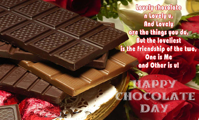Happy Chocolate Day Images with Message