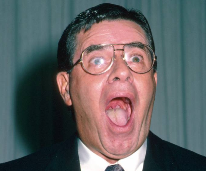 Classic Television Showbiz: The Merv Griffin Show with guests Jerry