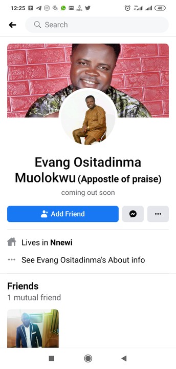 Evangelist Ositadinma Muolokwu Bio Age Wife Sex Scandal Hacked Facebook Account