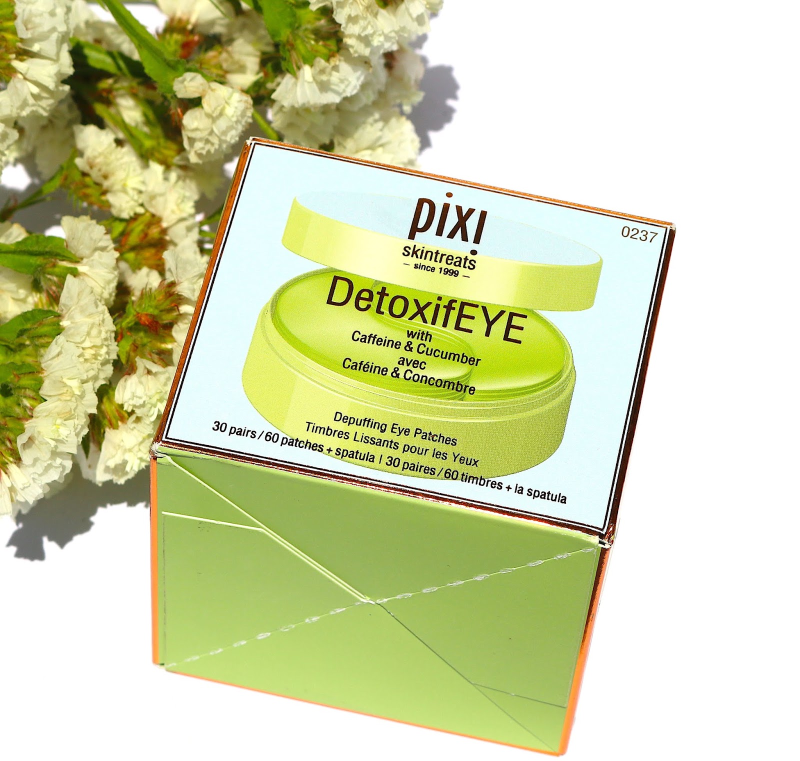Beauty Shout Box PIXI DETOXIFEYE DEPUFFING EYE PATCHES {REVIEW}