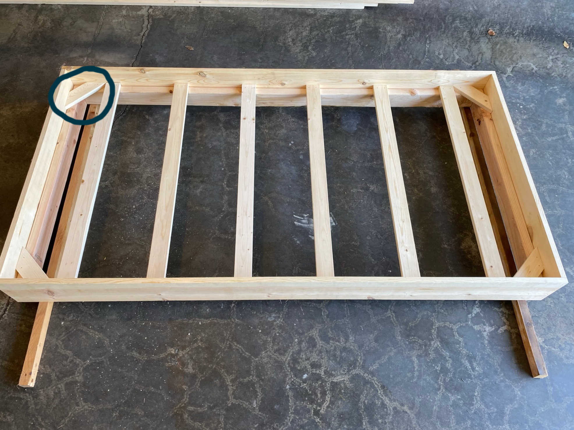 racking frame porch swing