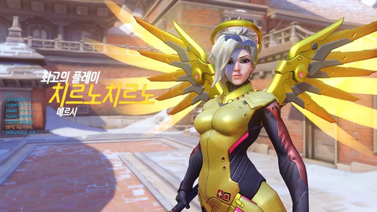 오버 워치 19 갤러리 목공: 메르시 19
