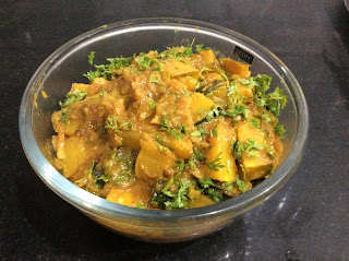 KADDU KI SABJI