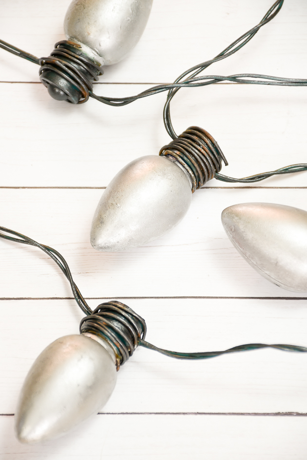 Dollar Tree, christmas bulbs, vintage, christmas lights, holiday
