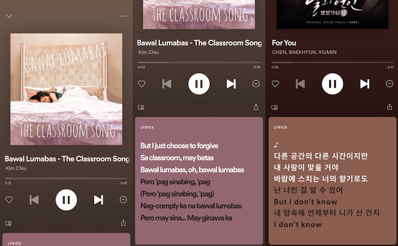Spotify's sing-along feature now in the Philippines