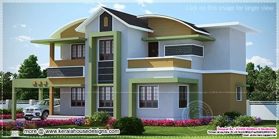 1568 sq-ft house elevation