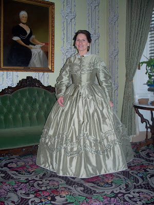 Couture Historique: 1860s Silk Dress Reproduction