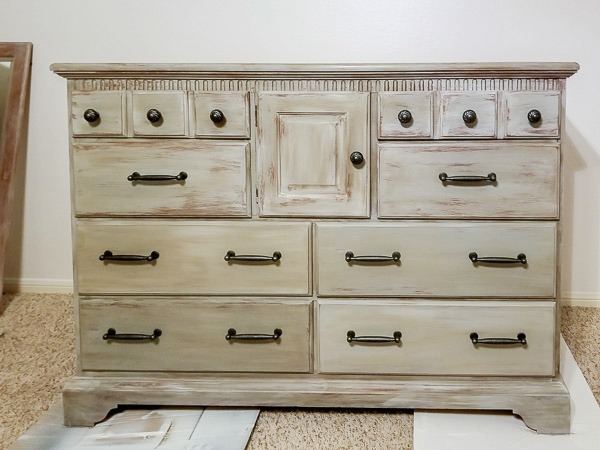 Weathered Wood Makeover On Oak Dressers Diy Beautify Creating