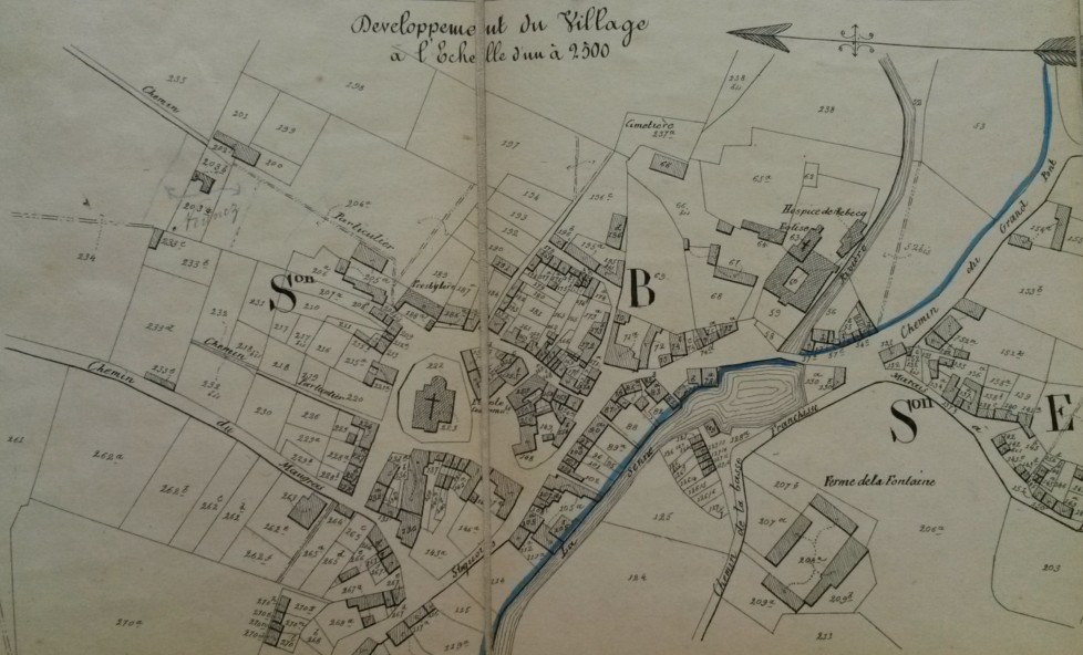 Le Blog de Callisto Ancien plan cadastral dit "Popp", tableau