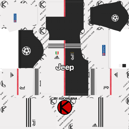 Juventus 2019 2020 Kit Dream League Soccer Kits Kuchalana