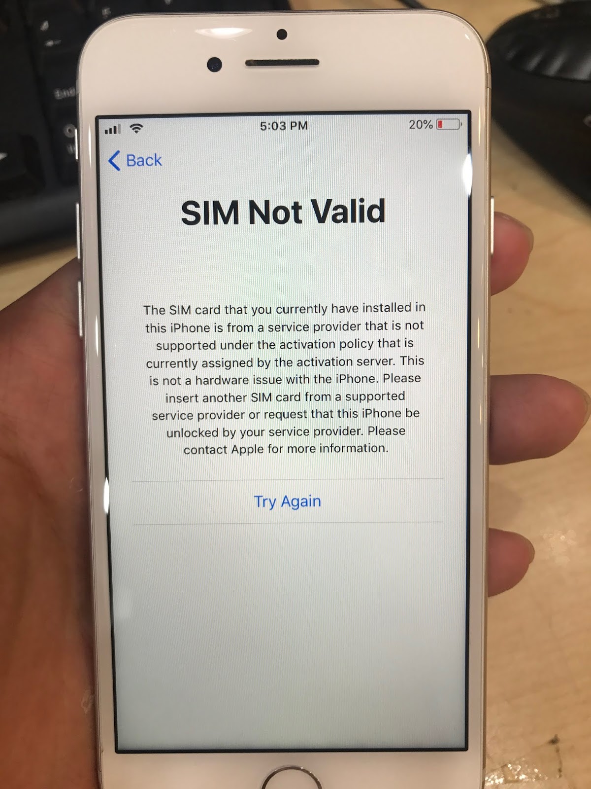 Unlock iphone 5 sim not valid windows 7