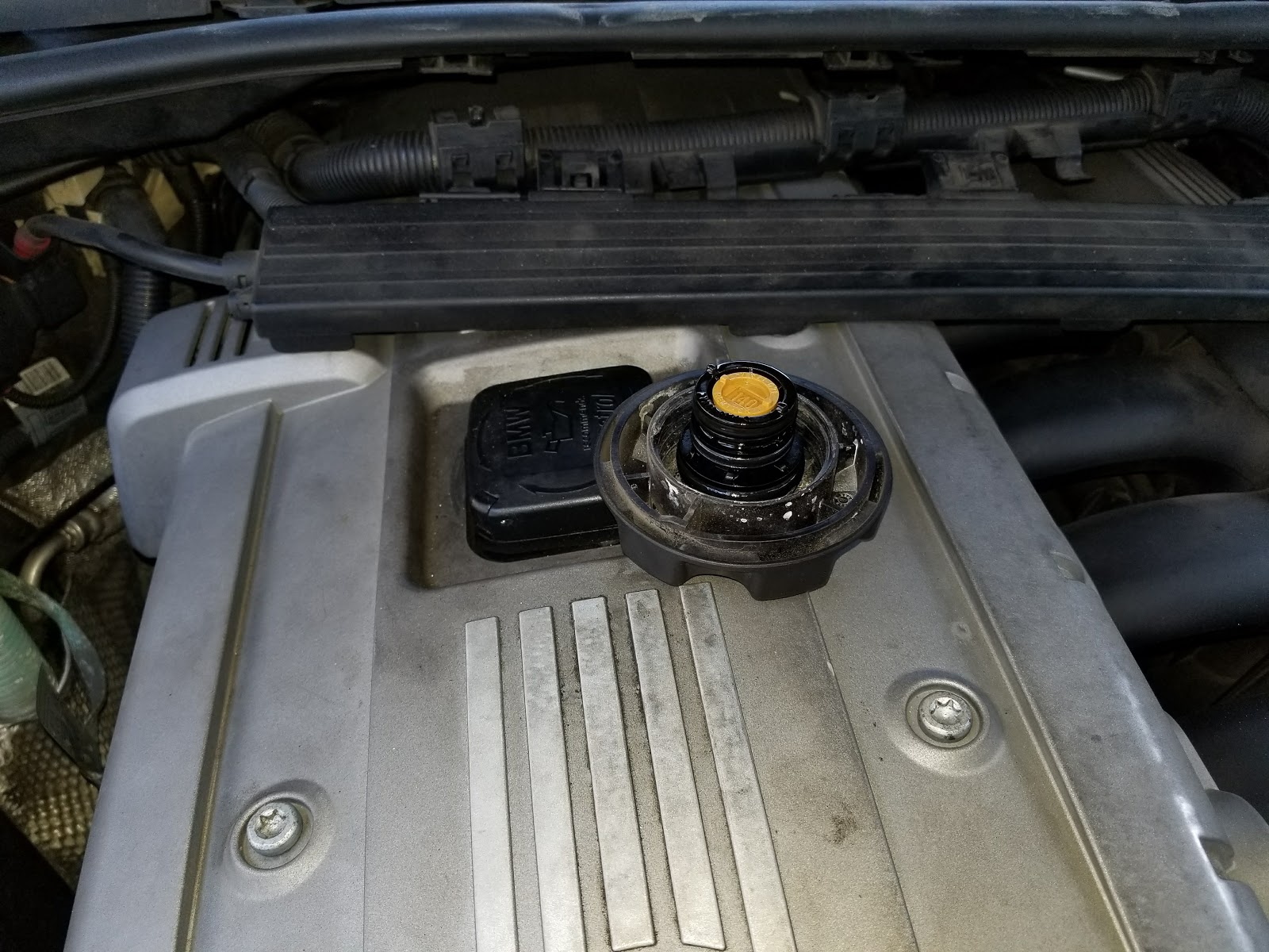 to my Blog, BMW stories and more. Leaving the radiator cap off, for a week