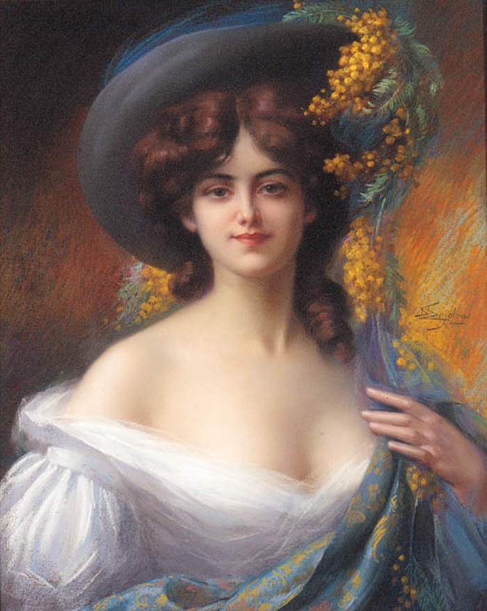 Delphin Enjolras 1857-1945 | French academic painter