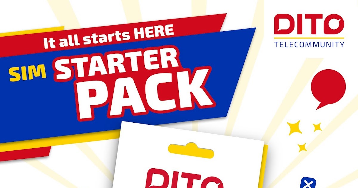 Highspeed data for less DITO launches DITO 39 and Starter Pack — Klikd2