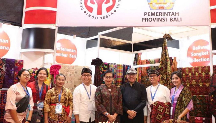 Banyak Perajin dan Pedagang di Bali Beralih Tenun Printing