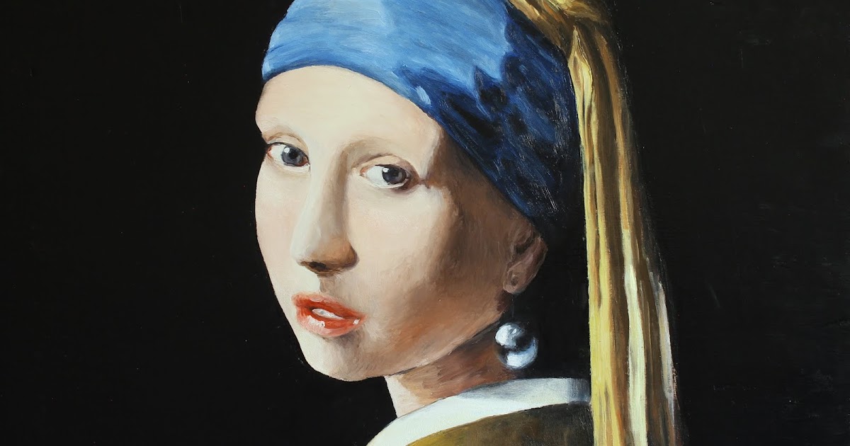 Bloc Pintures Johannes Vermeer Meisje met de parel