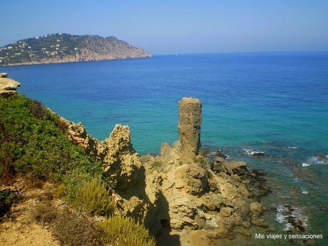 Playa aguas blancas, Ibiza