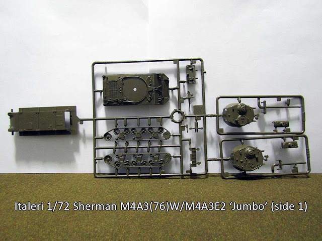 Italeri 1/72 Sherman M4A3(76)W and M4A3E2