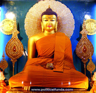 Lord Buddha Statue Mahabodhi temple Gaya hd image