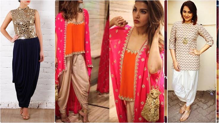 indo western navratri dress