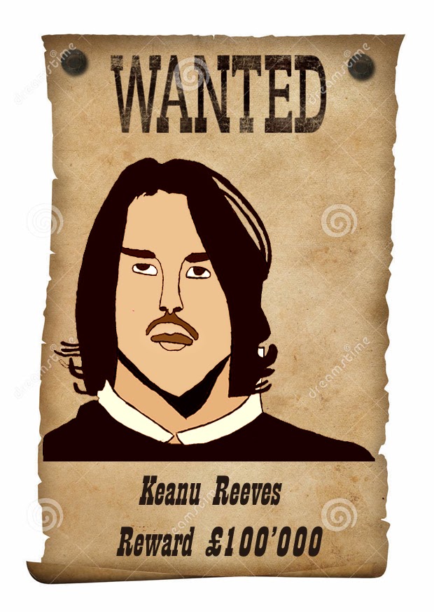 Luke K Reflections Celebrity Wanted Posters