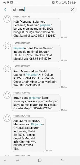 Penipuan Online - Modus Pinjaman Online