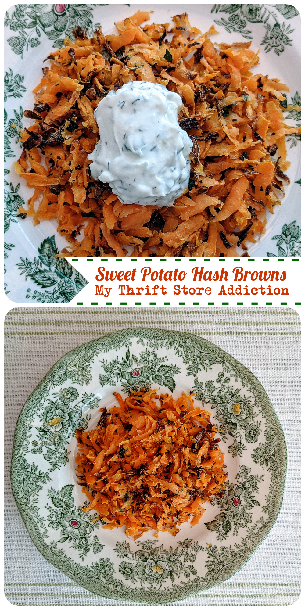 sweet potato hash brown recipe