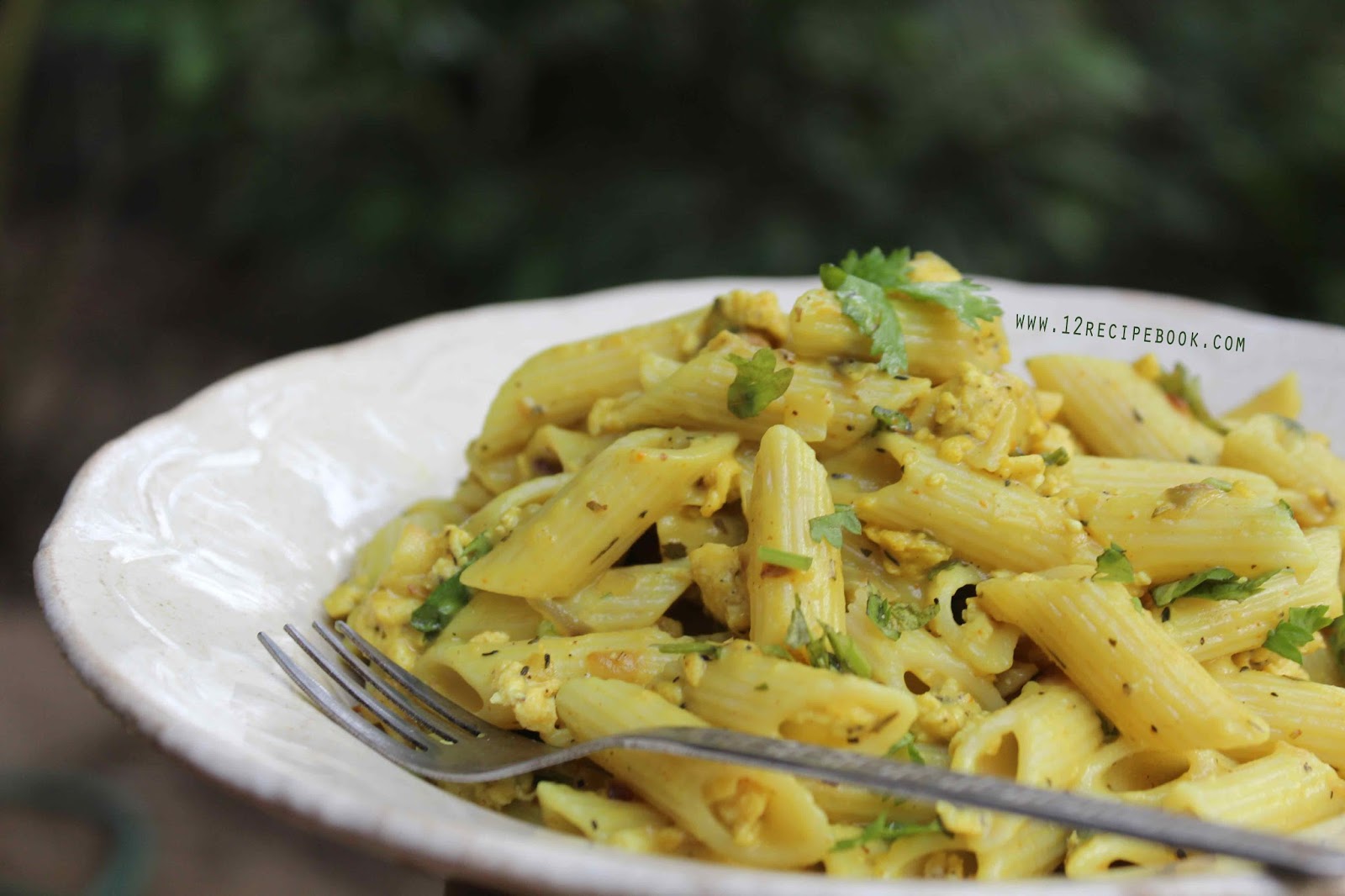 Creamy Pasta with Scrambled Eggs Recipe Book