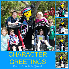 Character greetings at LEGOLAND