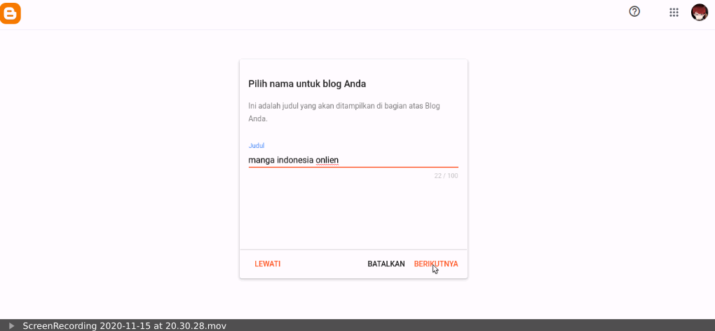 membuat blog baca manga membuat blog baca manga