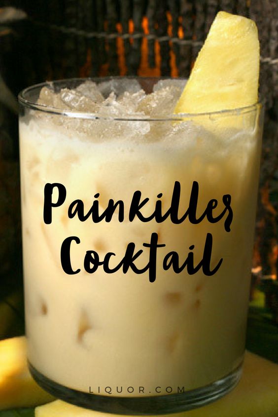 The Painkiller #cocktail is another #fruity and #tropical twist on the #PinaColada. Combine #rum, fruit juices, and coconut for the ultimate #summer #beverage.