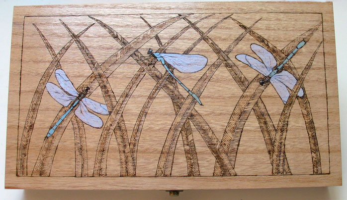 Burning Desire: Pyrography and Scroll Saw: Pyrography