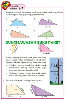 Kunci Jawaban Buku Matematika Kelas 8 Kurikulum 2013 Semester 2 Revisi Sekolah