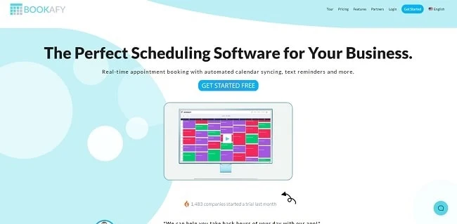 Bookafy easy customizable scheduling application