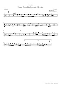 Pesendide Olmaz Olsun Cuzdanimda Milyonlar Nota