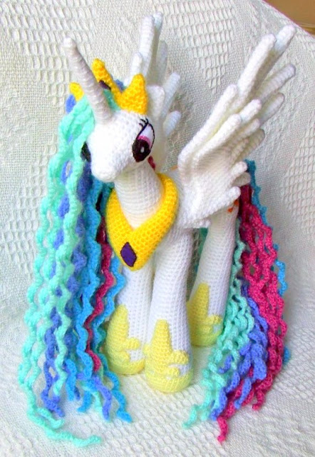 Princess Celestia My Little Pony Crochet Pattern