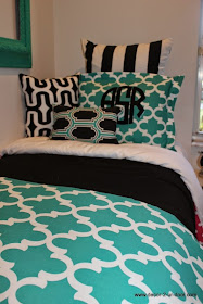 The Domestic Curator: How To Design A Dorm Room Bed!