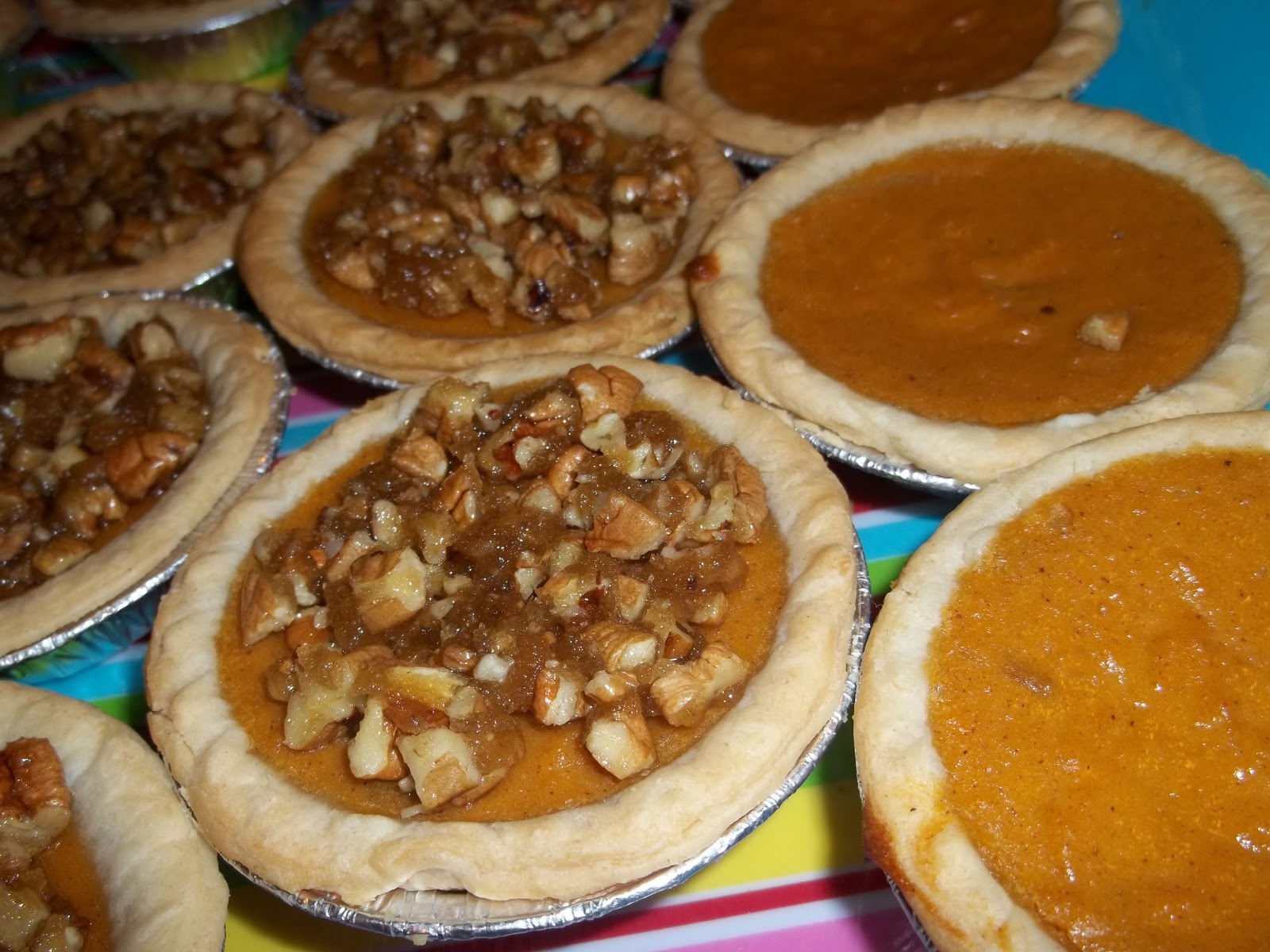 Simple 'n Southern: Mini Sweet Potato Pies with Brown Sugar Pecan Topping