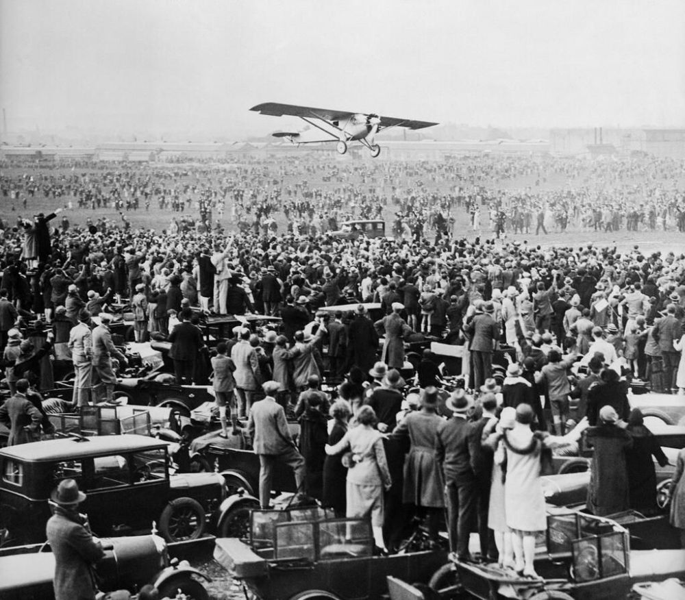 May 21, 1927, Charles Lindbergh Landed in Paris, Completing the World’s First Solo, Nonstop ...