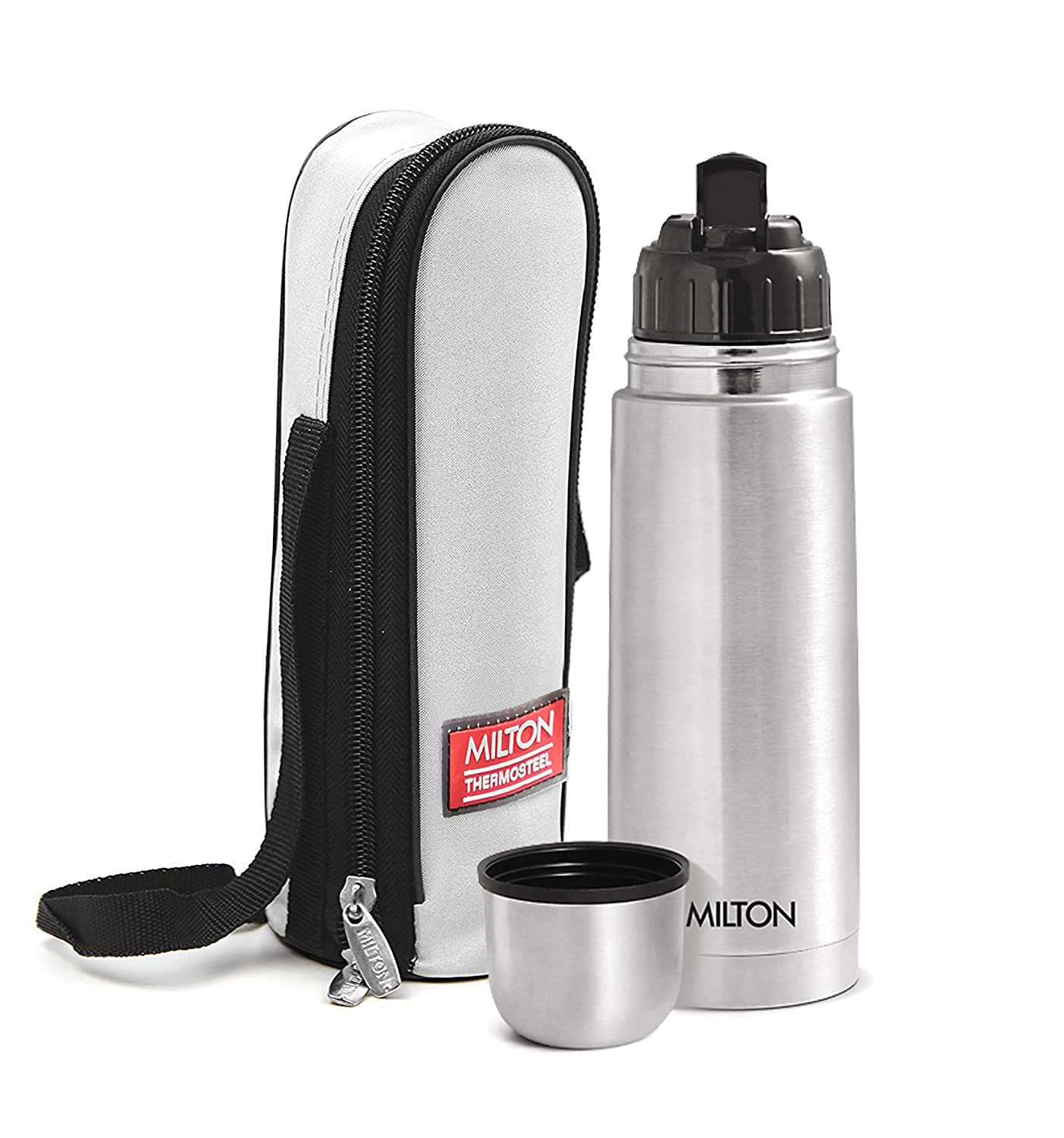 Hot and Cold for 24 hours Best Thermos steel flask Milton Best Product