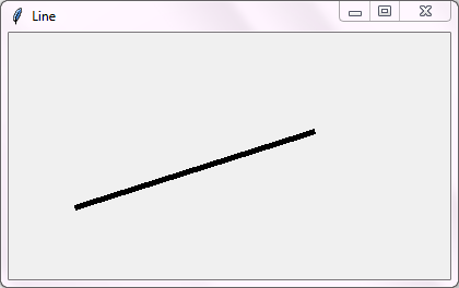 CODINGPLAN: Python program to draw Straight Line using inbuilt graphics ...