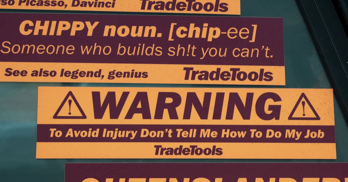 Bumper Stickers Sunshine Coast Daily Photo