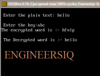 Polyalphabetic Cipher (Vigenere Cipher) Technique. - Engineersiq