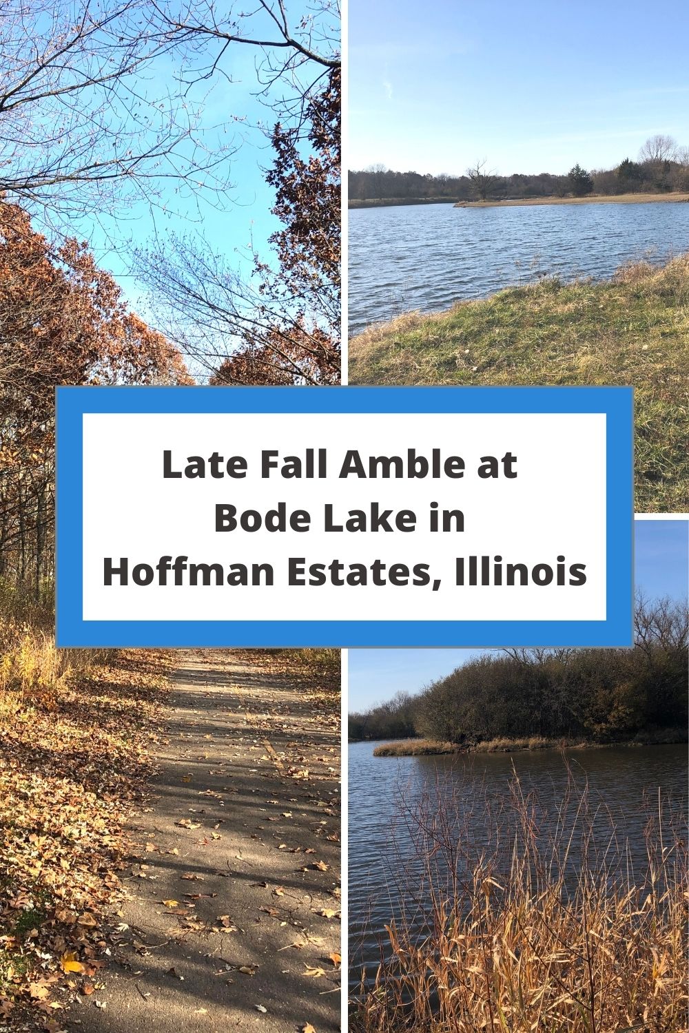 A Little Time and a Keyboard Late Fall Amble at Bode Lake