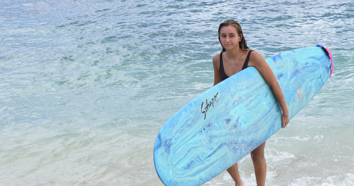 Oahu Photos Surfer Girl Waikiki