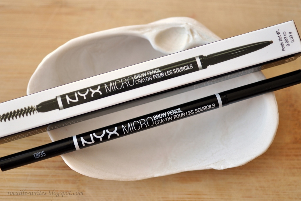 Rocaille Writes Natural Eyebrows Nyx Micro Brow Pencil In Taupe