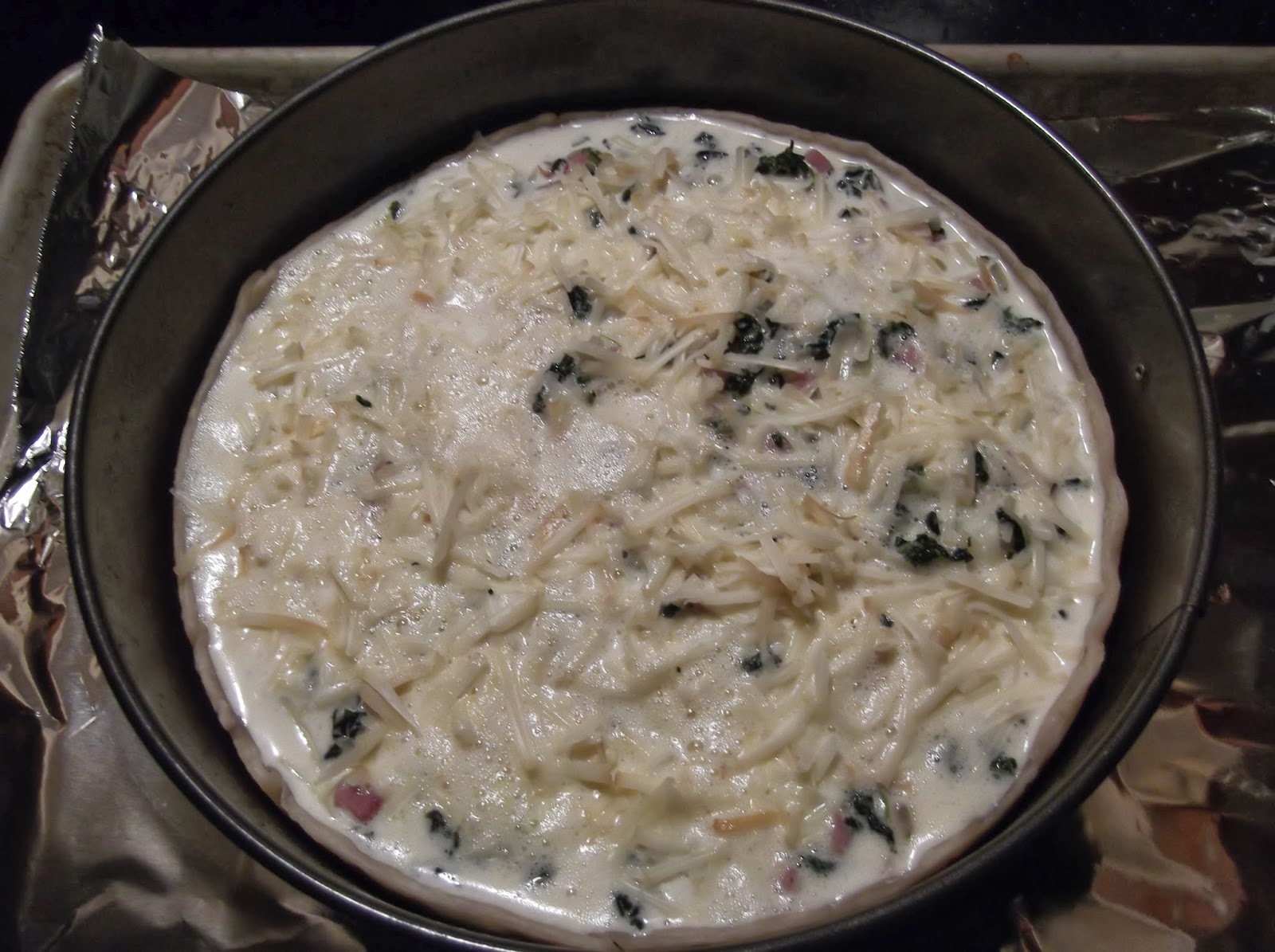 What's For Supper?: Ham and Spinach Quiche