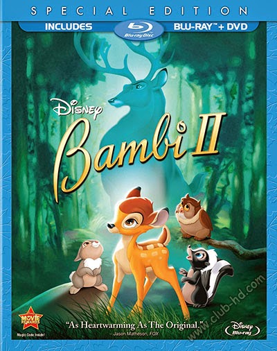 Bambi II (2006) 1080p BDRip Dual Latino-Inglés [Subt. Esp] (Animación)